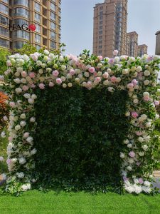 hago cloth flower wall